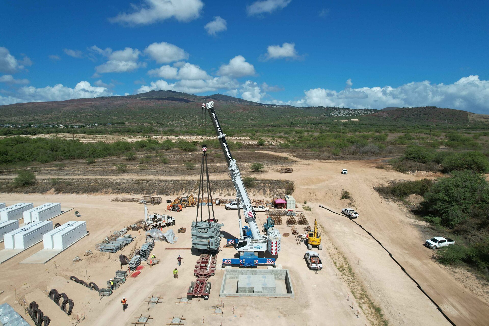 Hawaiian Crane and Rigging project